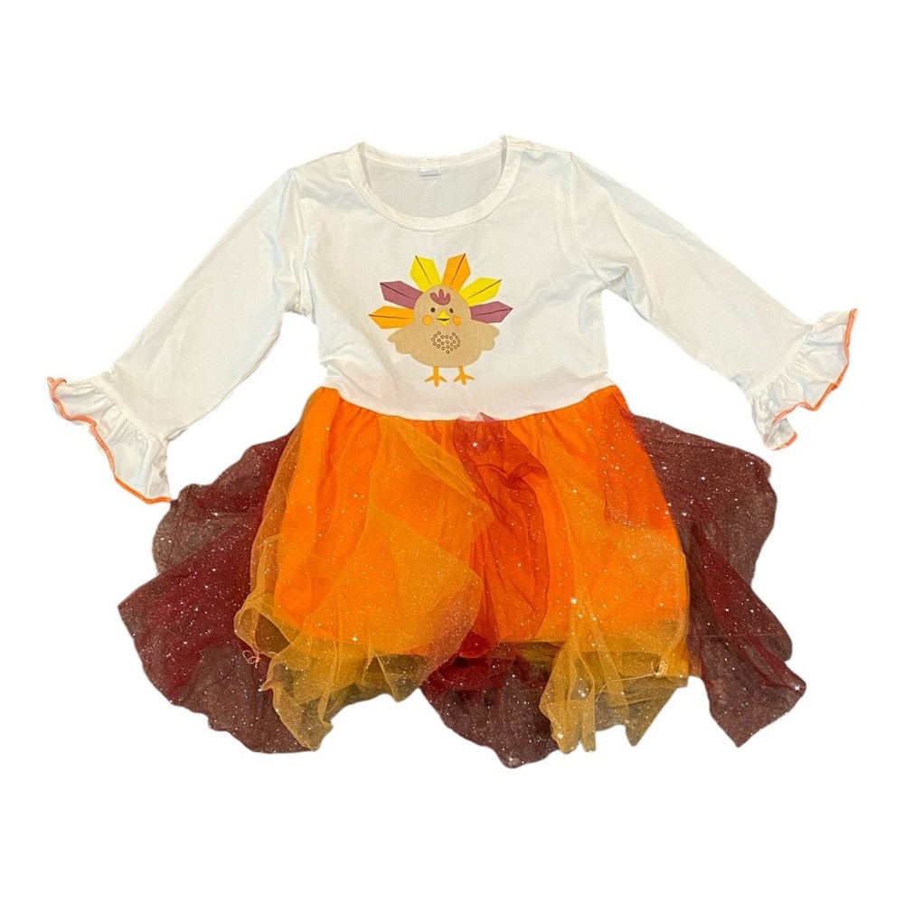 Turkey glittery tutu dress